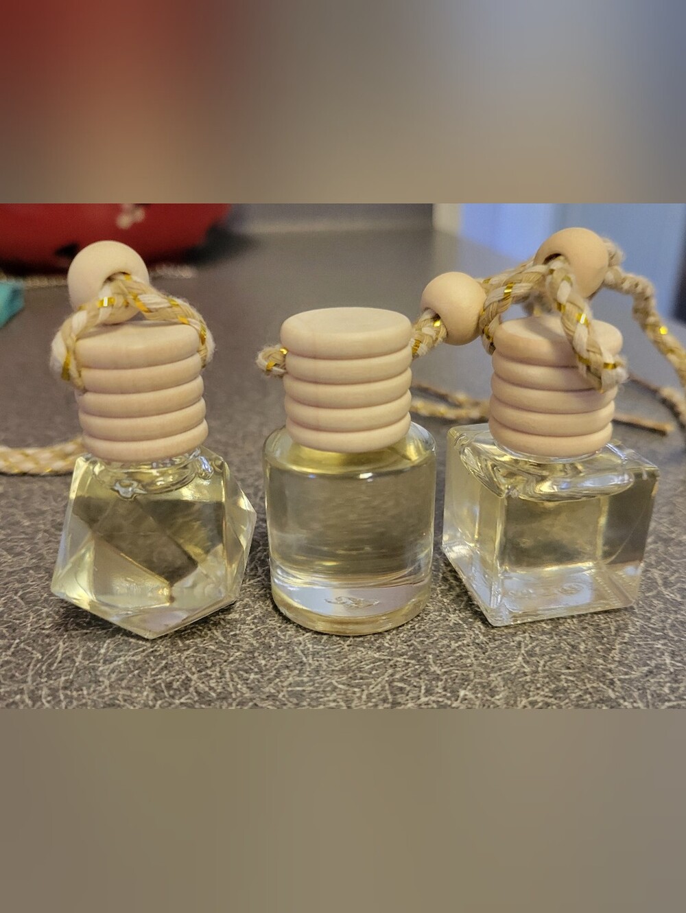 SET OF 5 Handcrafted Car Diffuser Air Fresheners- You Choose Scents!